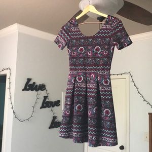 Floral short dress